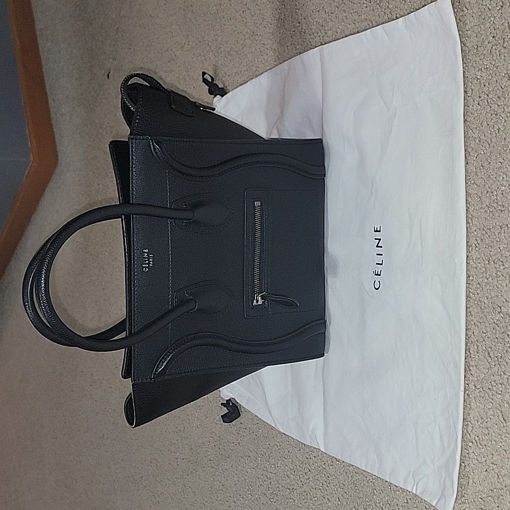 Céline Micro luggage handbag